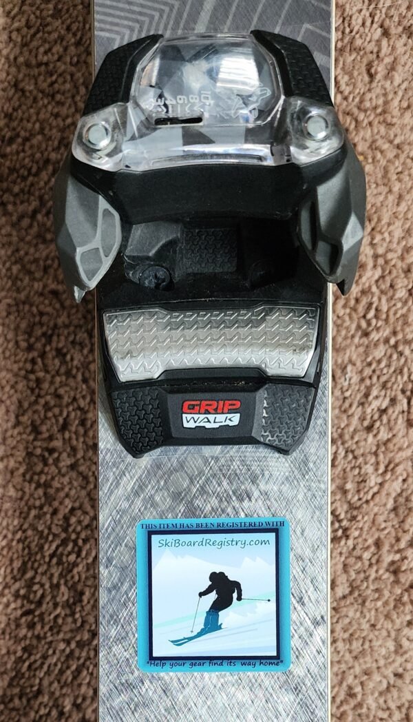 SBR Skier Graphic Sticker - Image 2